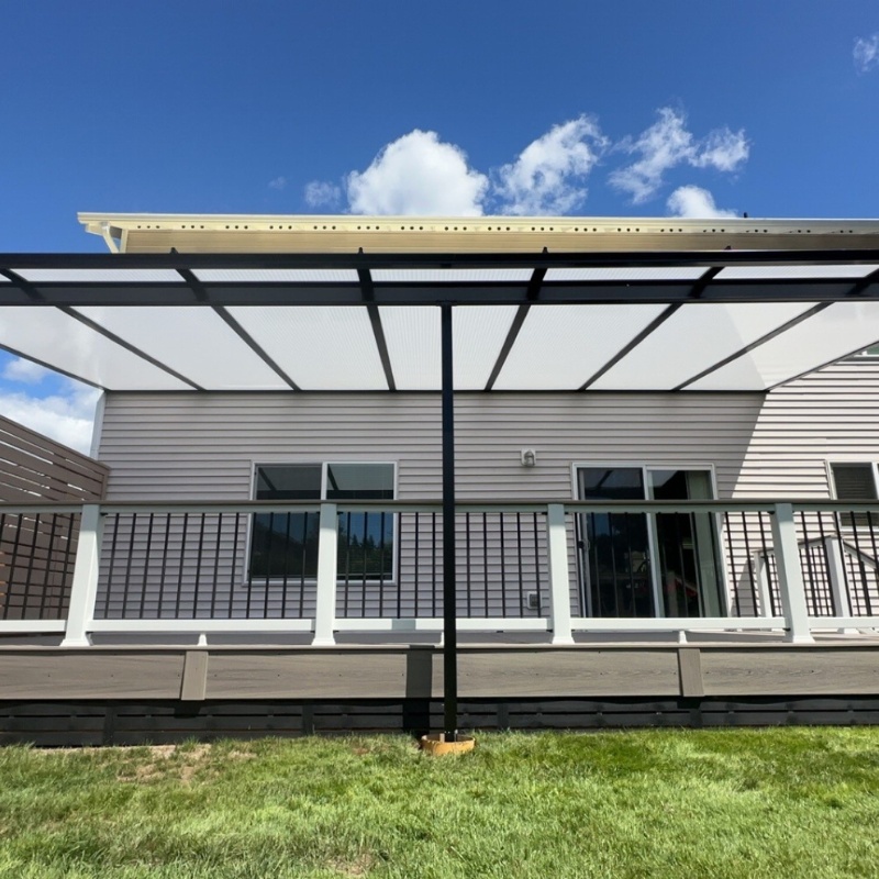 ACRYLITE patio cover installation