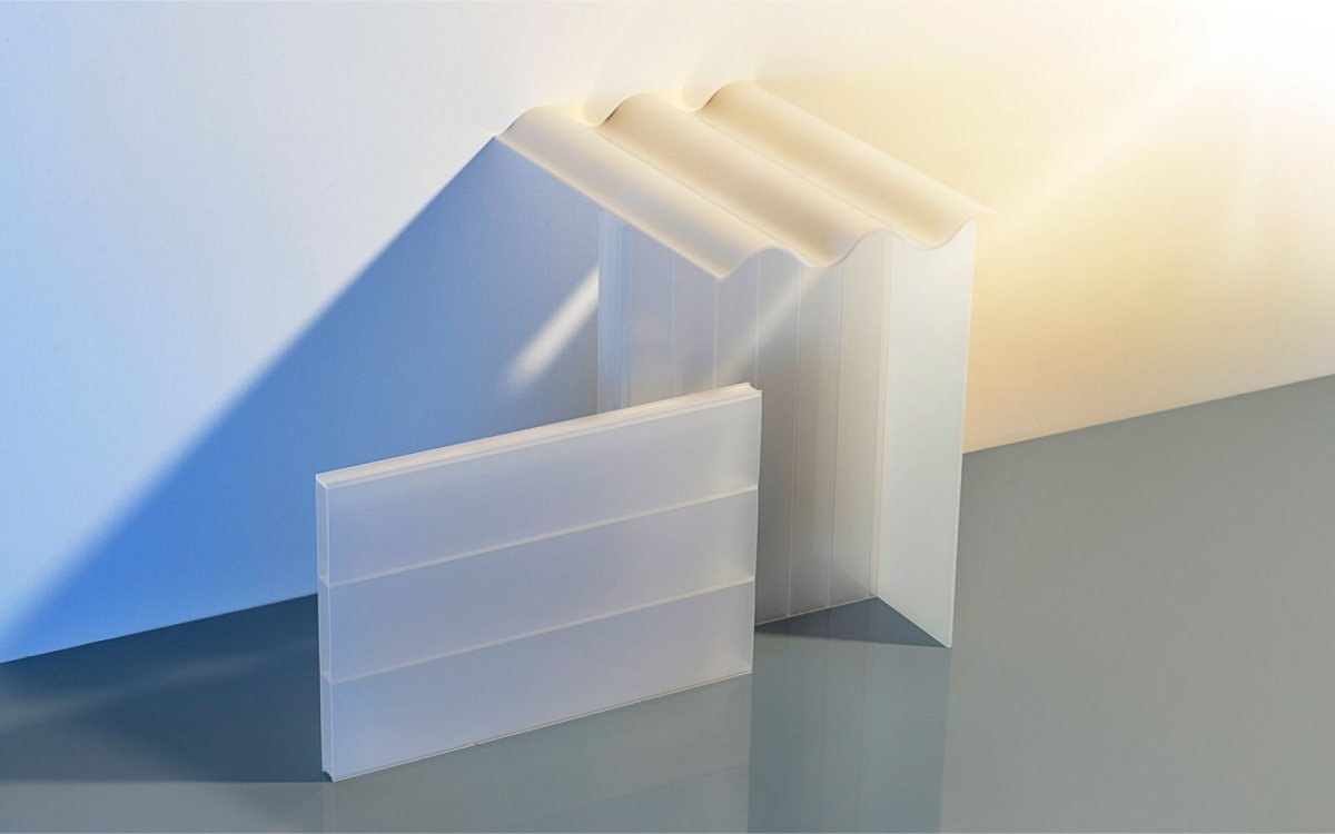 Heatstop ACRYLITE panel family samples