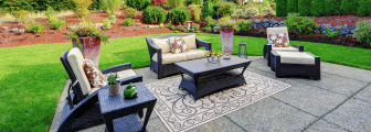 Concrete patio surface option