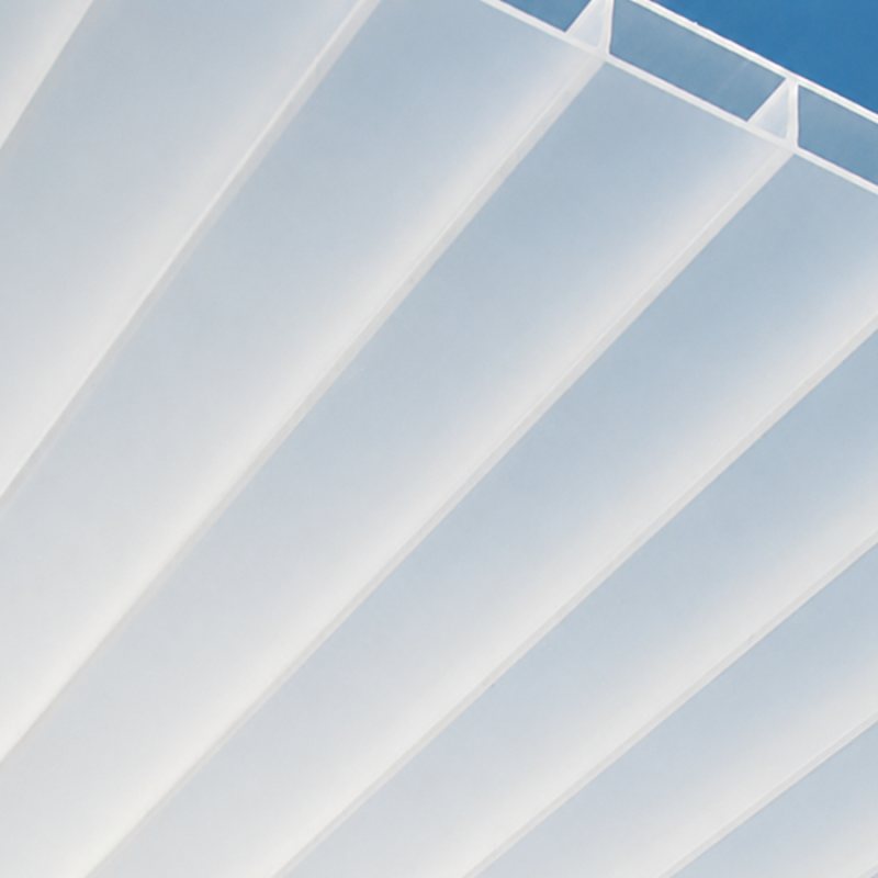 Light White ACRYLITE panel sample